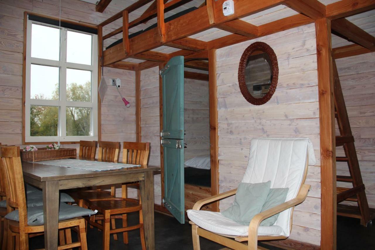 Chalet - Camping 'T Dekske Wintelre ภายนอก รูปภาพ